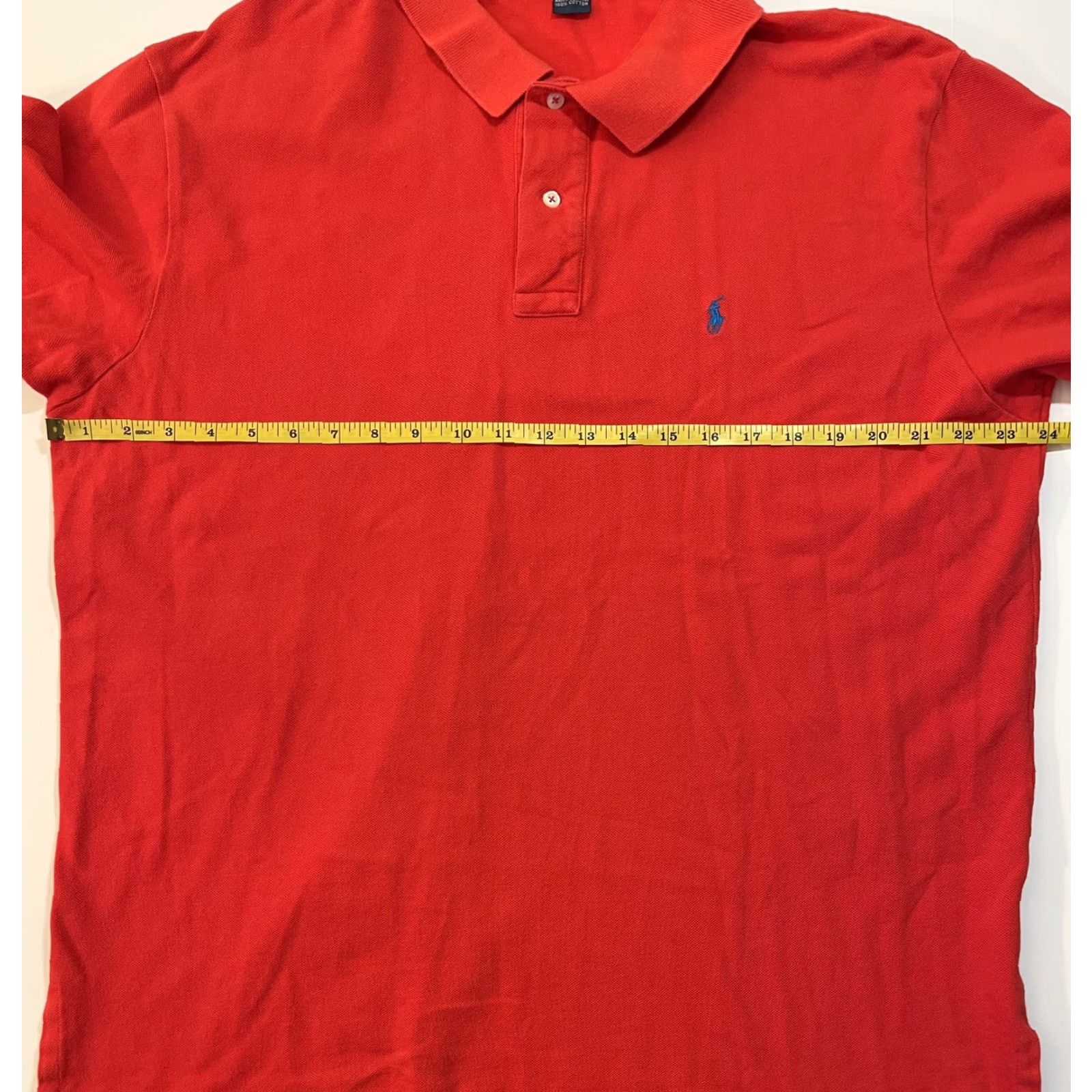 Polo Ralph Lauren VINTAGE Polo Ralph Lauren Golf Rugby Shirt Mens Size XL Red 90s Lightweight Collared Sports Size US XL / EU 56 / 4 - 5 Thumbnail