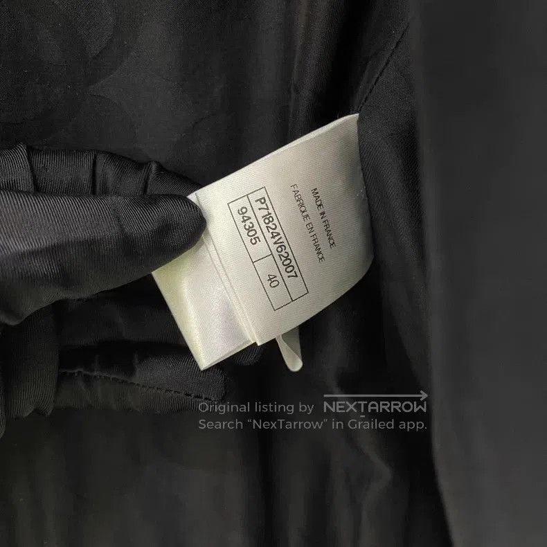 Chanel Chanel Black CC Round Neck Coat. Size US M / EU 48-50 / 2 - 6 Thumbnail