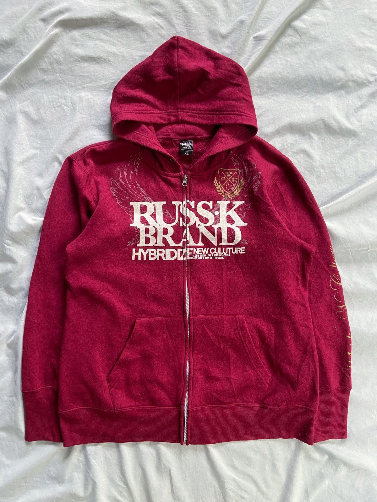 Beauty Beast RUSS-K HYBRIDGE NEW CULTURE ZIP HOODIE Size US XL / EU 56 / 4 - 1 Thumbnail