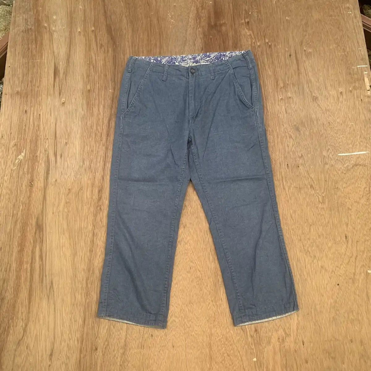 Beams Plus ⚡️ FLASH SALE ⚡️ VINTAGE BEAMS TROUSERS CROPPED ANKLE PANTS Size US 32 / EU 48 - 1 Thumbnail
