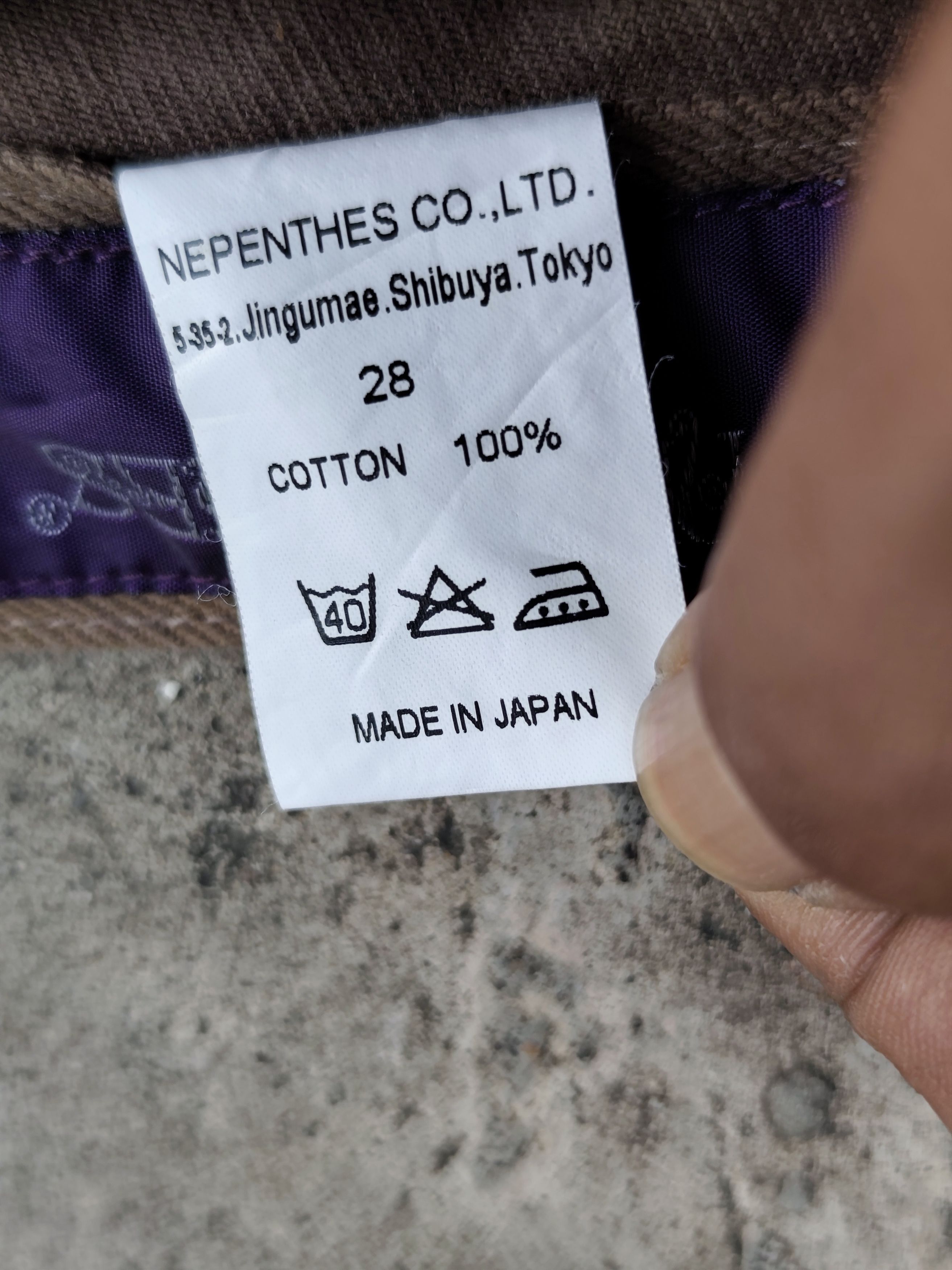 Nepenthes Vintage Nepenthes Japan Chino Pants Talon Zipper Sunfaded Size US 32 / EU 48 - 7 Thumbnail