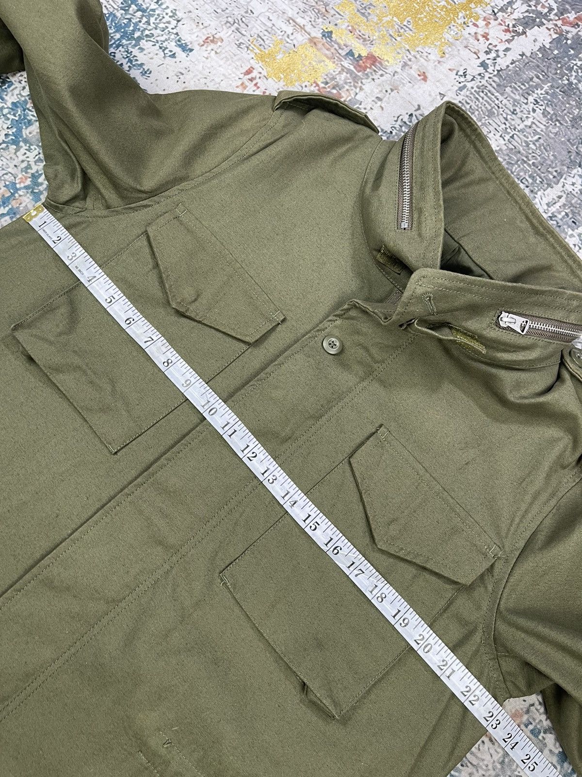 Vintage Military Houston Inc Coat Mens M-65 Field Jackets Size US M / EU 48-50 / 2 - 10 Thumbnail
