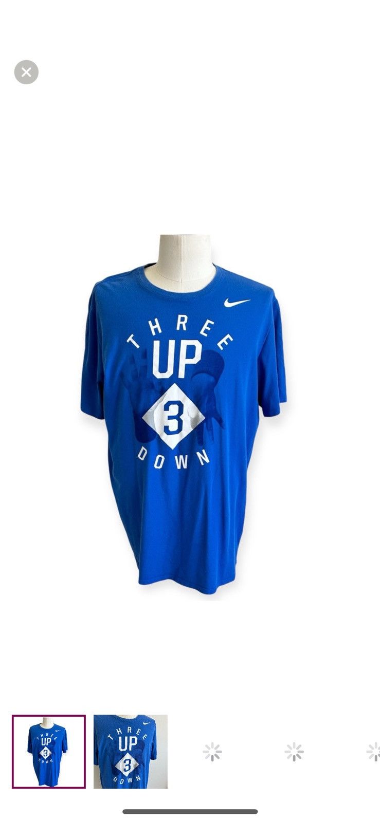 Nike Nike xl baseball graphic tee Size US XL / EU 56 / 4 - 1 Thumbnail