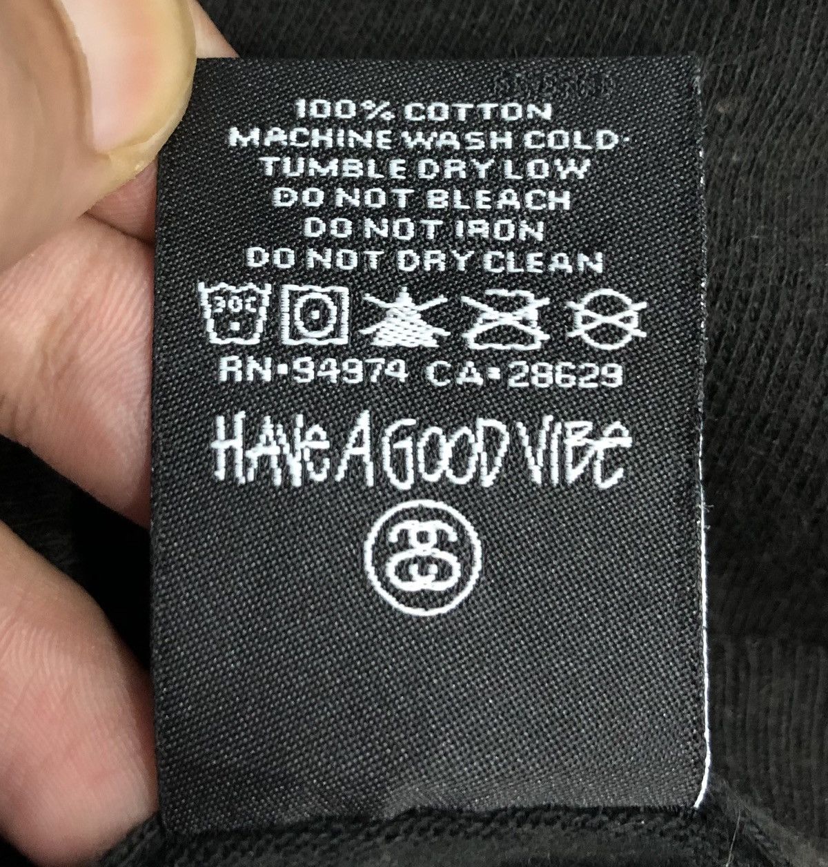 Stussy Vintage Stussy Have A Good Vibe T-Shirt Size US S / EU 44-46 / 1 - 8 Thumbnail