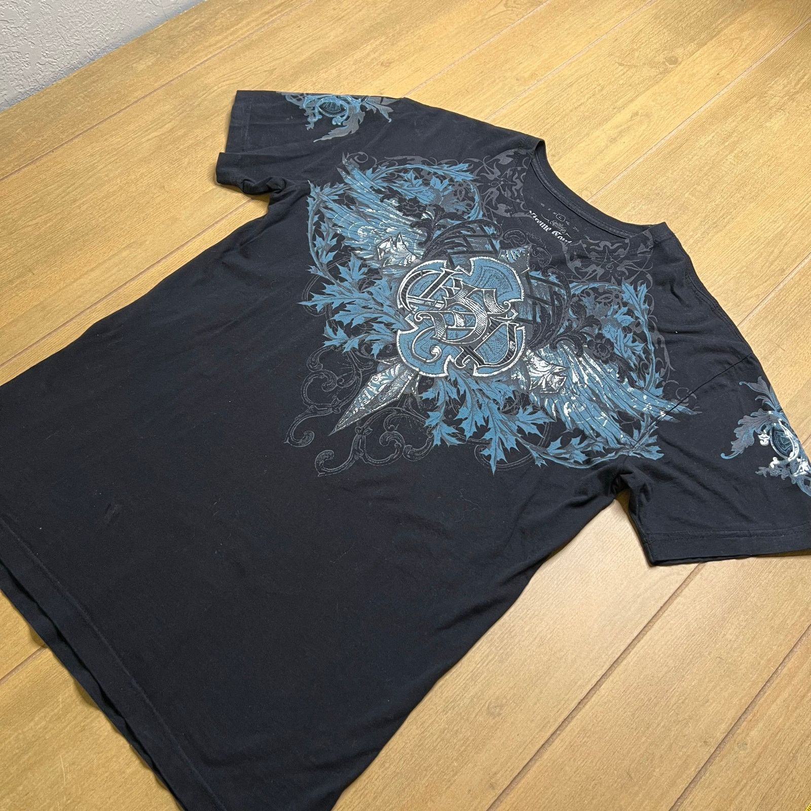Vintage Y2K Xtreme Couture Affliction Style T Shirt Black Sz Large Size US L / EU 52-54 / 3 - 8 Thumbnail