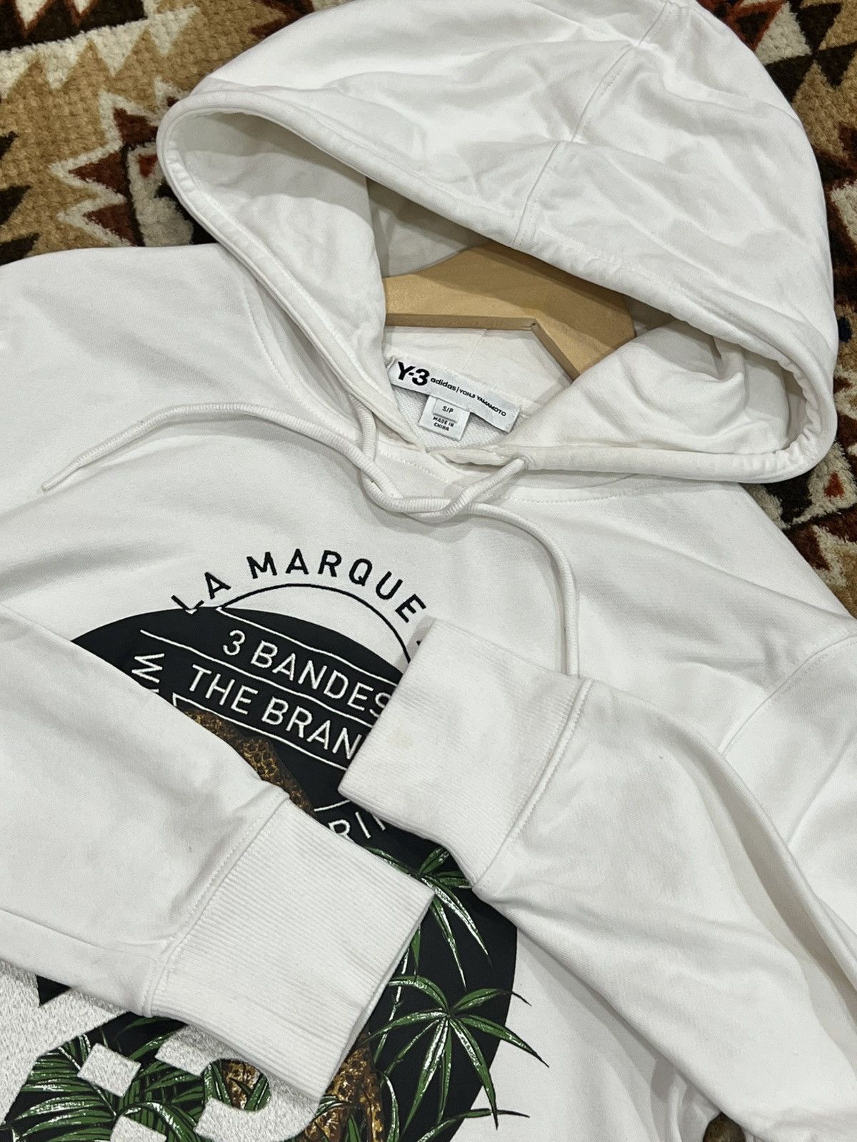 Yohji Yamamoto Yohji Yamamoto x Adidas Y3 Hoodie Size US S / EU 44-46 / 1 - 8 Thumbnail