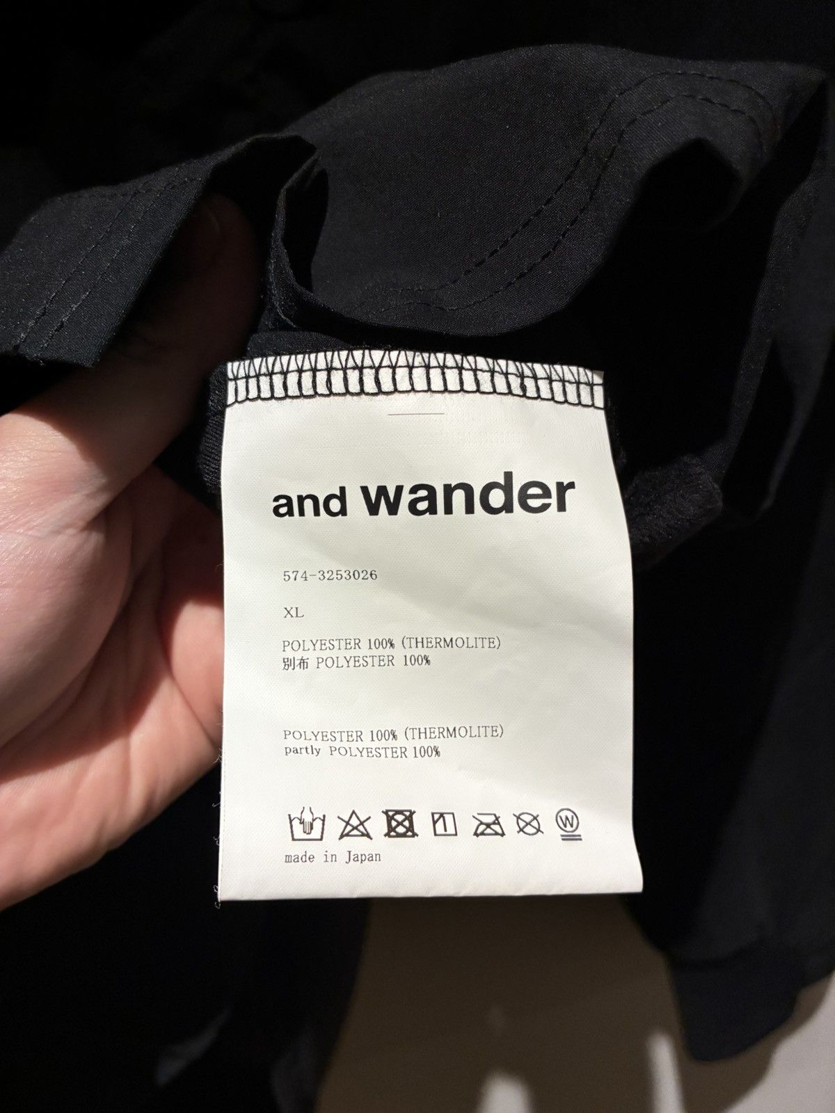 And Wander And Wander Fleece Back Button up shirt Size US XL / EU 56 / 4 - 6 Thumbnail