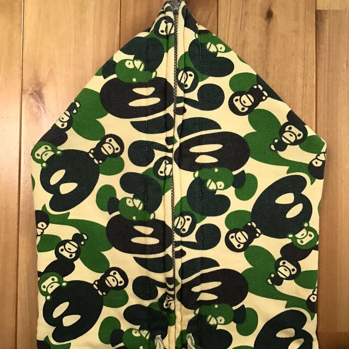 Bape × Nigo BAPE Milo camo green full zip hoodie a bathing ape NIGO Size US S / EU 44-46 / 1 - 3 Thumbnail