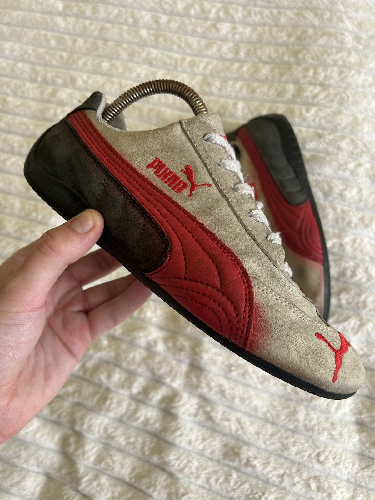 Vintage Y2K 2004 Puma Speedcat Low Top Suede Sneakers