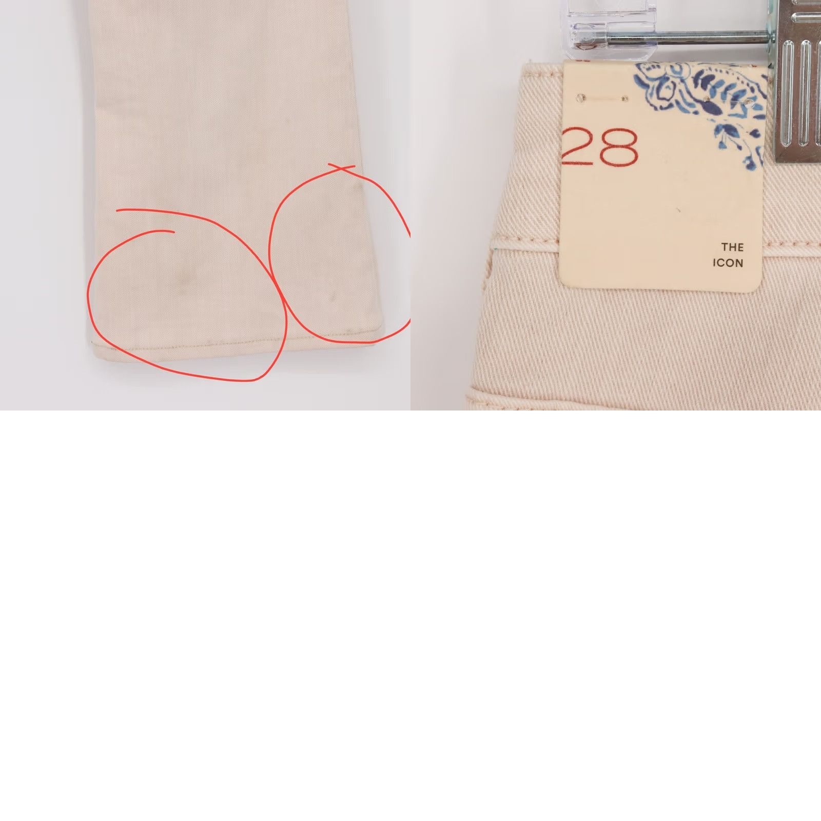 Vintage VINTAGE? (No) Pilcro The Icon Flare Jeans Pink High Rise Womens 28 Jeans Slim Flare 5-Pocket Denim Pink Blush 28 Womens Size 28" / US 6 / IT 42 - 8 Thumbnail