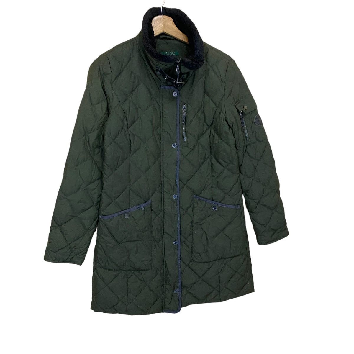 Polo Ralph Lauren Polo Ralph Lauren Poly Quilted Coat Size Small Size US L / EU 52-54 / 3 - 2 Thumbnail