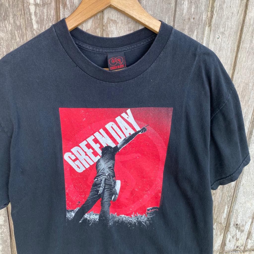 Band Tees Thrashed faded vintage greenday band tee Size US L / EU 52-54 / 3 - 2 Thumbnail