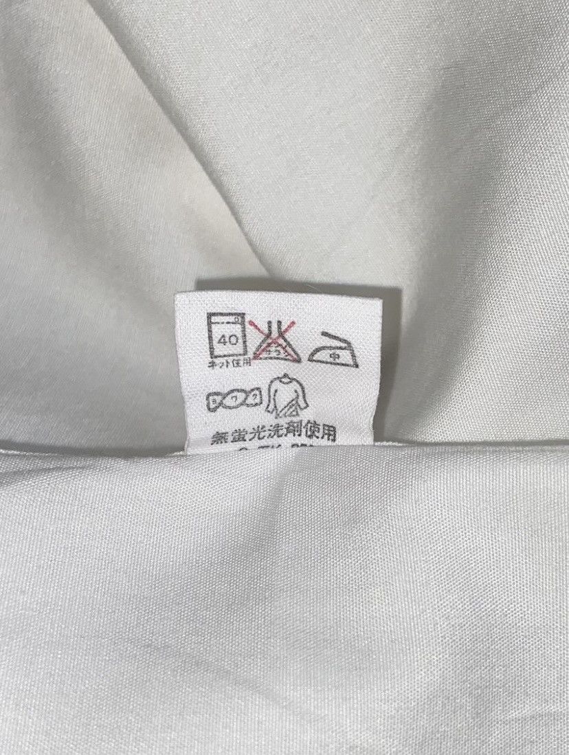 Issey Miyake ISSEY MIYAKE IM White Shirt Tie Size US S / EU 44-46 / 1 - 13 Thumbnail