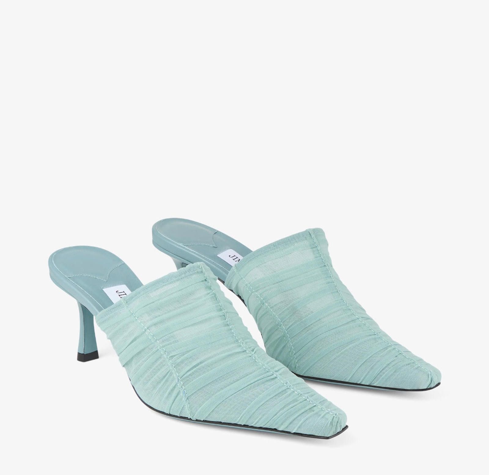 Jimmy Choo Jimmy Choo Lotta 65 Mules Size US 7.5 / IT 37.5 - 2 Thumbnail