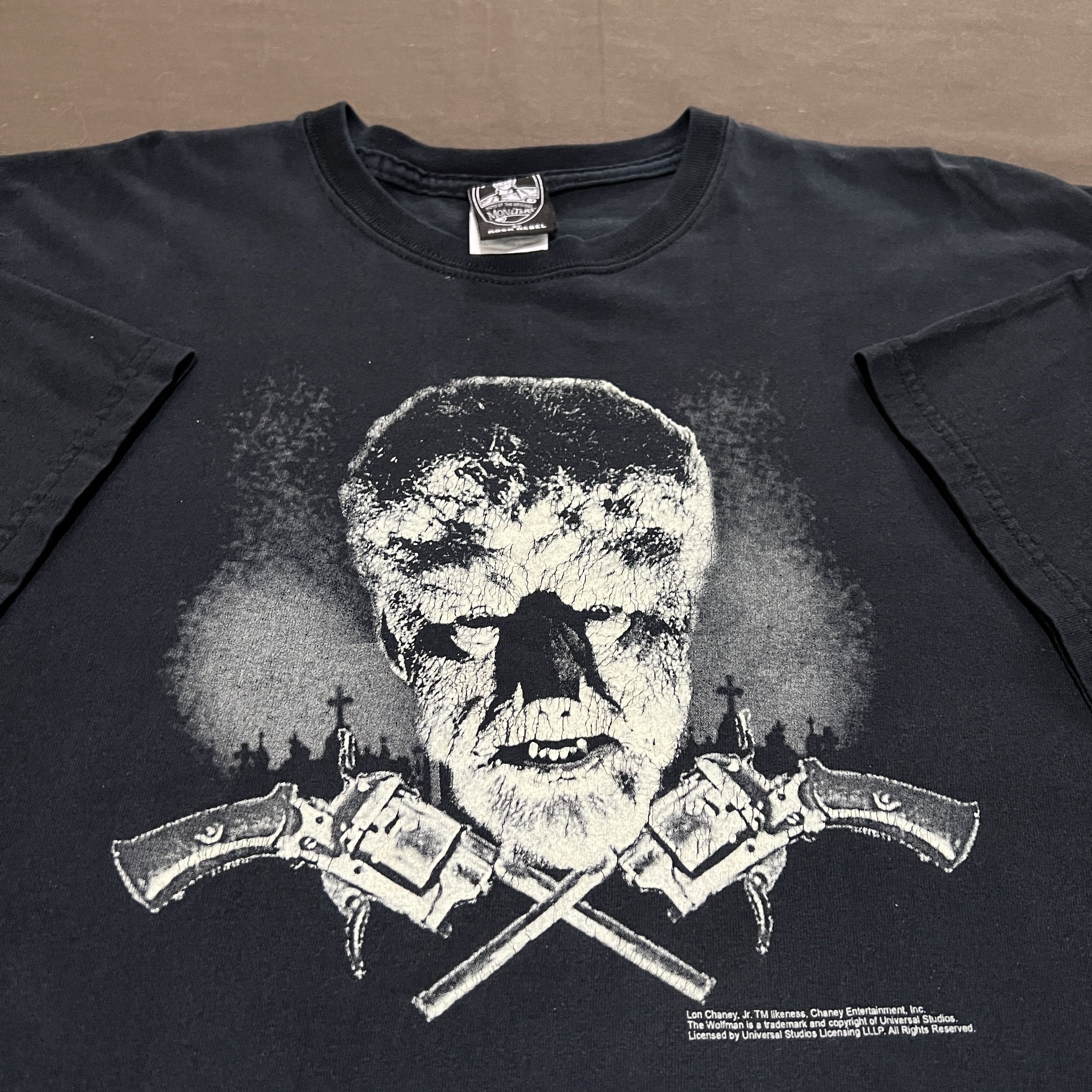 Expert Horror Vintage Y2K Wolfman Universal Monster Promo Tee Horror XL Size US XL / EU 56 / 4 - 1 Thumbnail