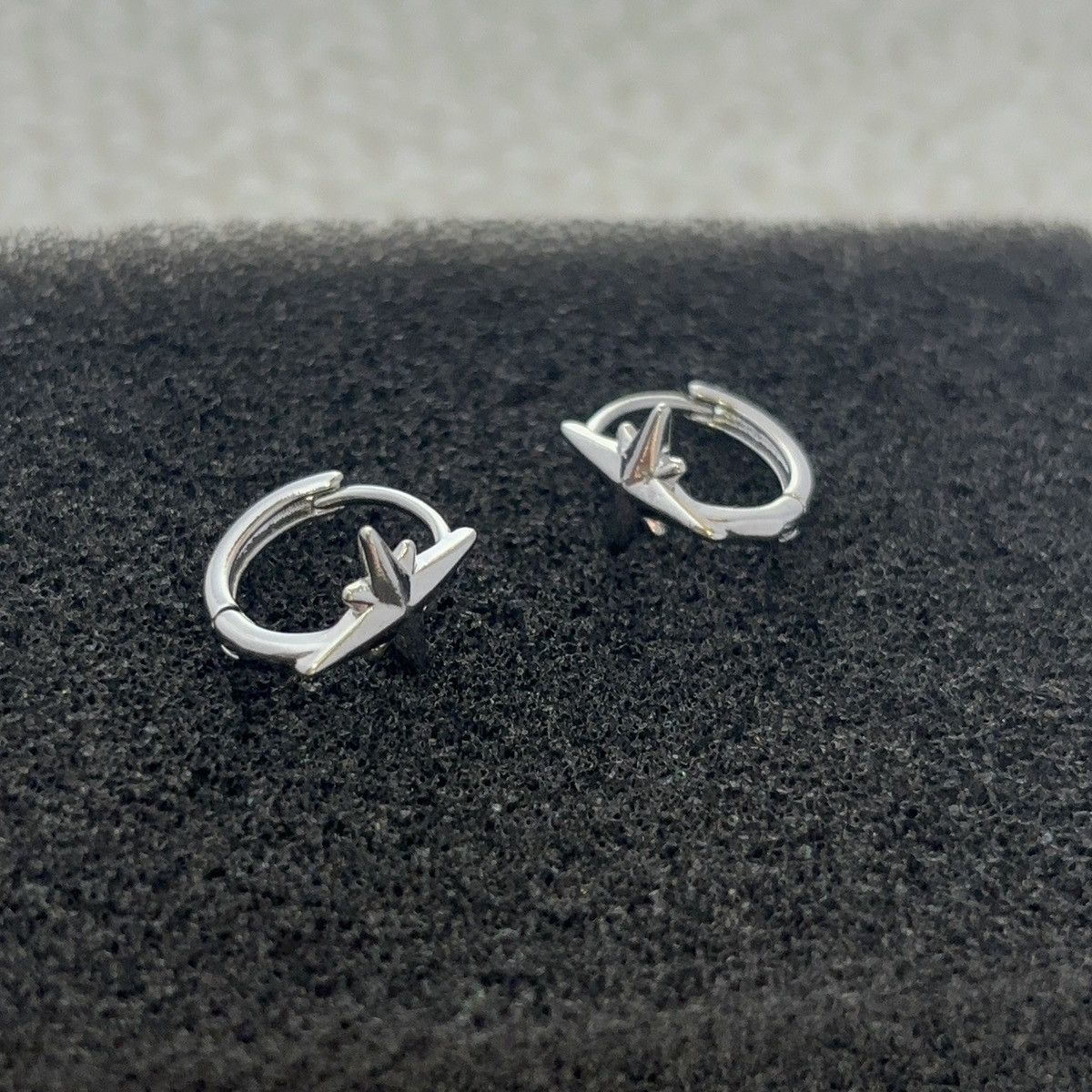 Other Star Small Hoop Earrings for Men Women Unisex Earrings Size ONE SIZE - 2 Thumbnail