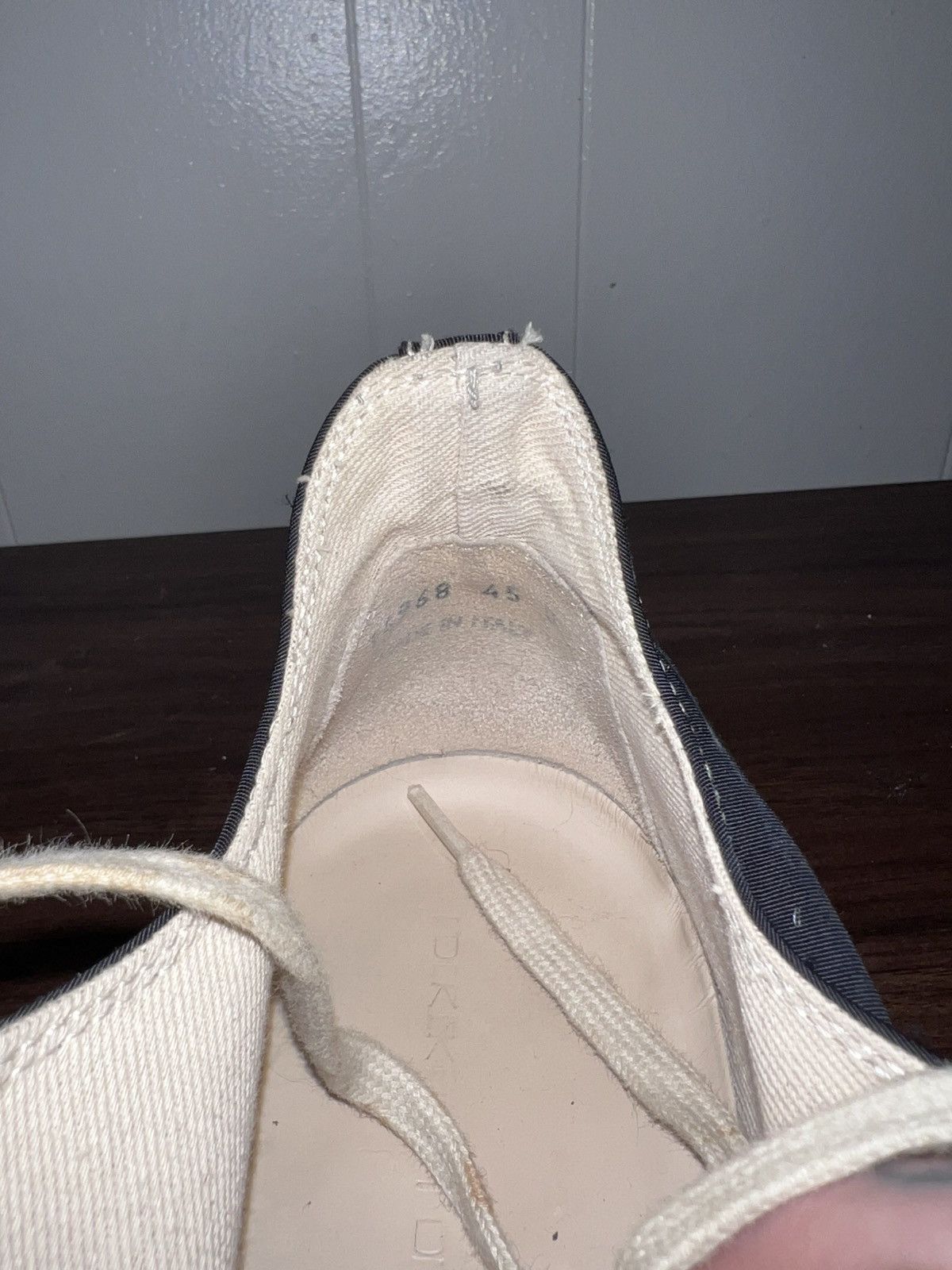 Rick Owens Drkshdw Rick Owens Alternate Stitch Ramones Size US 12 / EU 45 - 7 Thumbnail