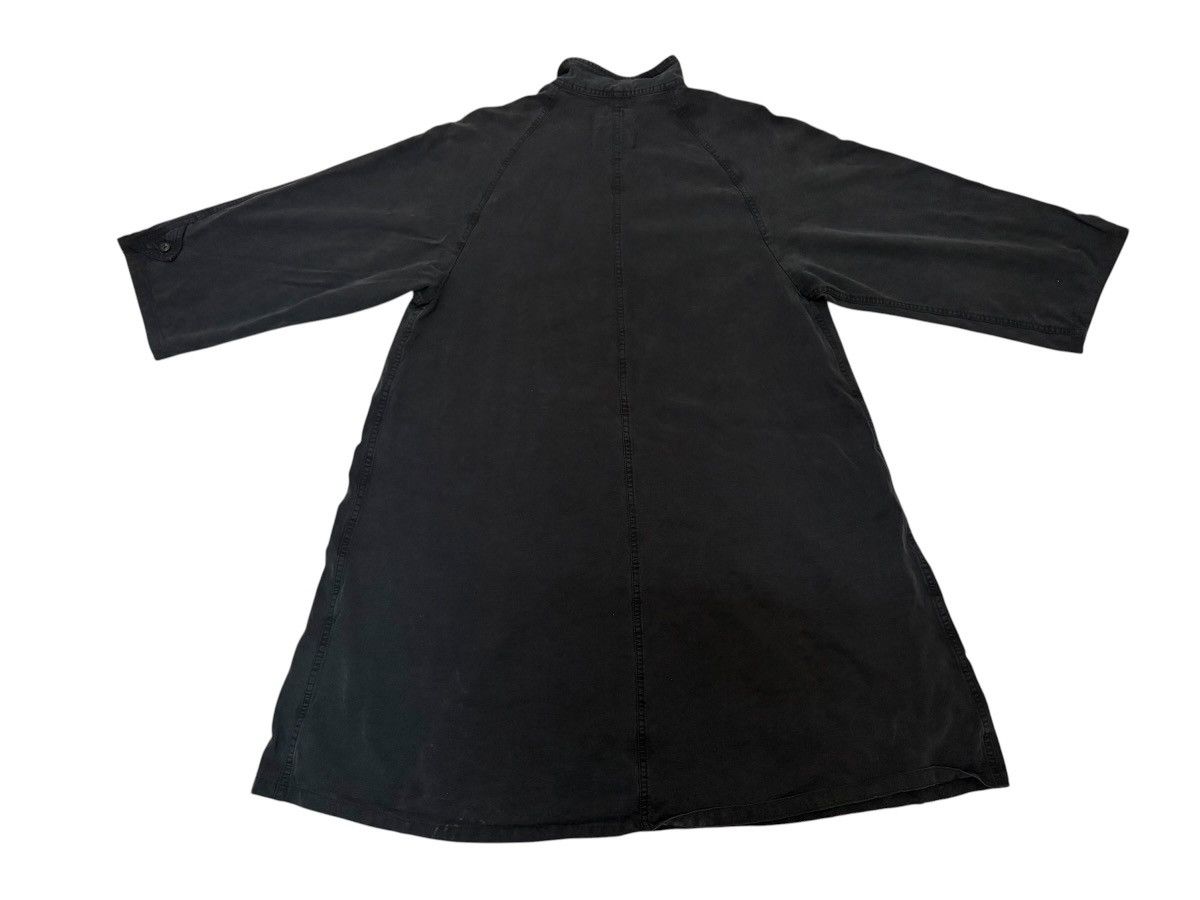 Japanese Brand DEUXIÈME CLASSE 🇯🇵 BLACK LABEL LYOCELL LONG JACKET MINIMALIST Size M / US 6-8 / IT 42-44 - 3 Thumbnail