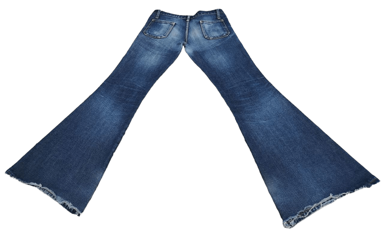 Japanese Brand ❎ Flare Japanese Denim Size 31" - 4 Thumbnail