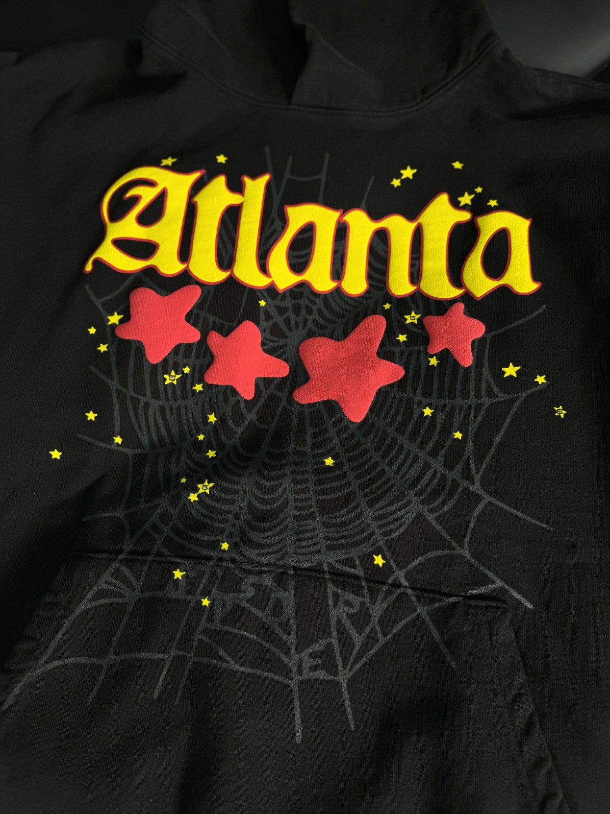 Sp5der Sp5der Black Atlanta Pullover Hoodie Size (XL) NEW Size US XL / EU 56 / 4 - 5 Thumbnail