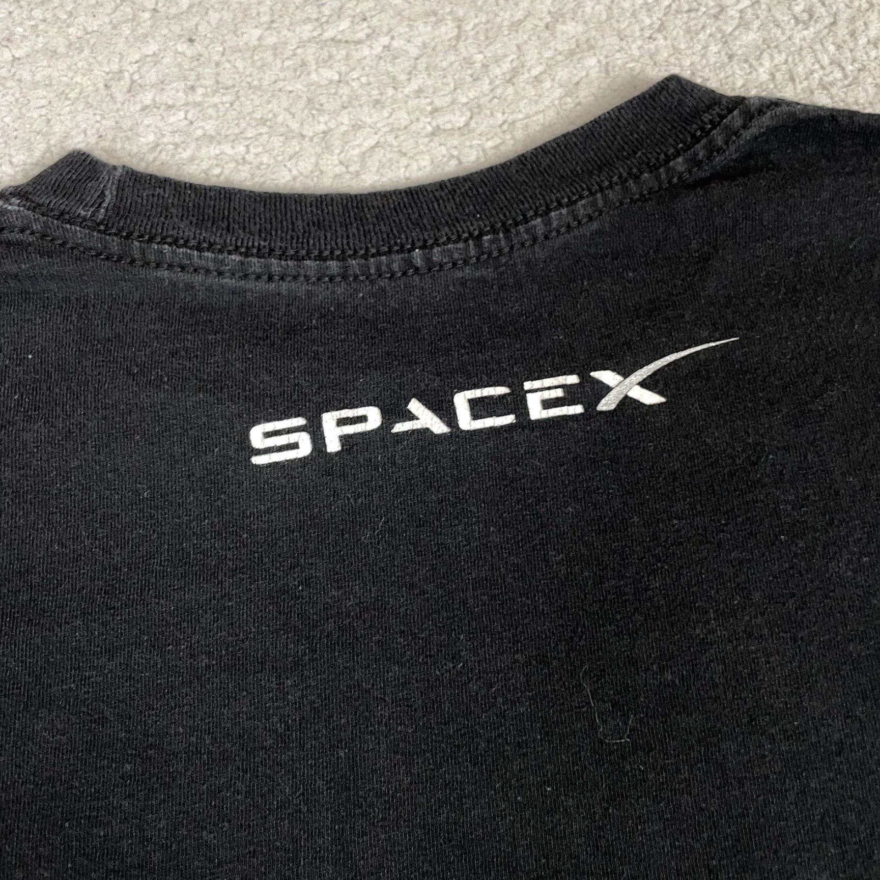 Vintage VINTAGE SpaceX Occupy Mars Shirt Mens Small Black Tesla Elon Musk Graphic Short Sleeve Size US S / EU 44-46 / 1 - 6 Thumbnail