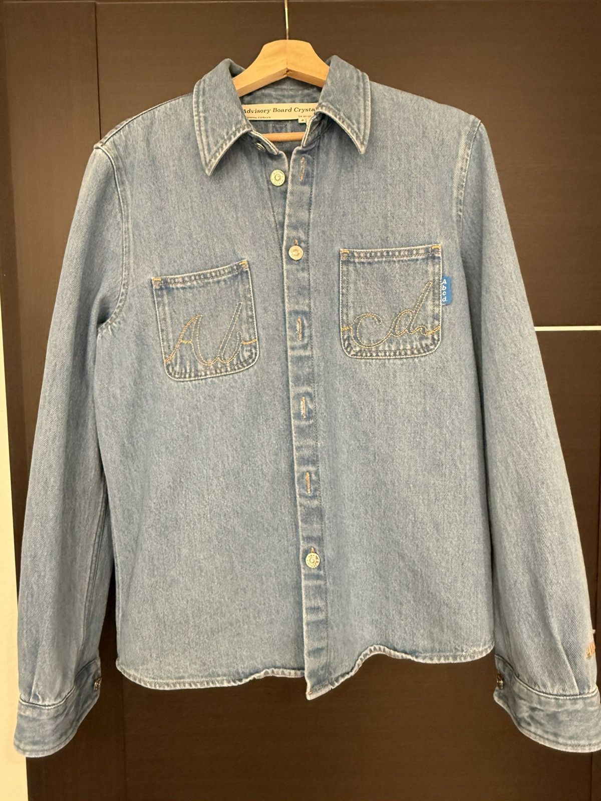 Advisory Board Crystals Denim Shirt