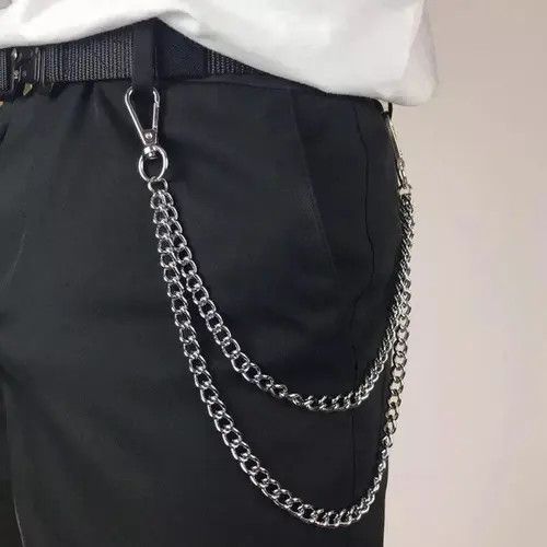 Jewelry Layered Chain Keychain Size ONE SIZE - 1 Thumbnail