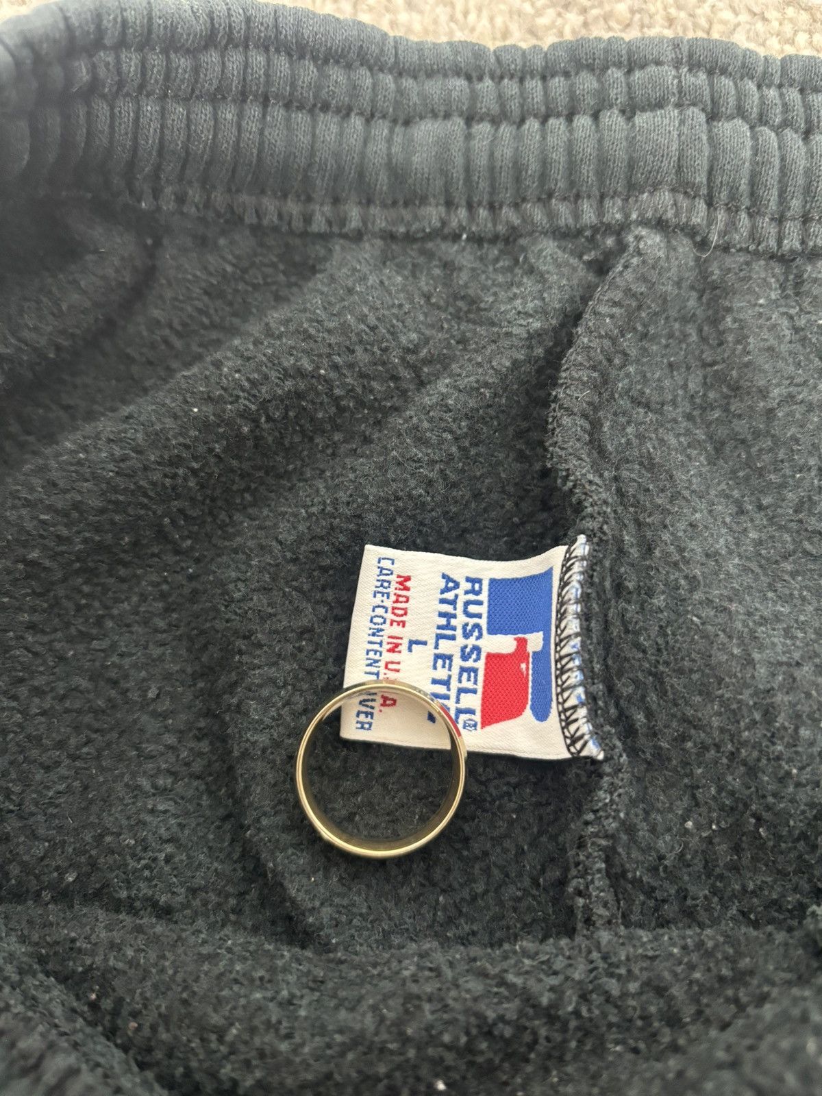 Russell Athletic Vintage made in usa black russell athletic sweatpants Size US 32 / EU 48 - 10 Thumbnail