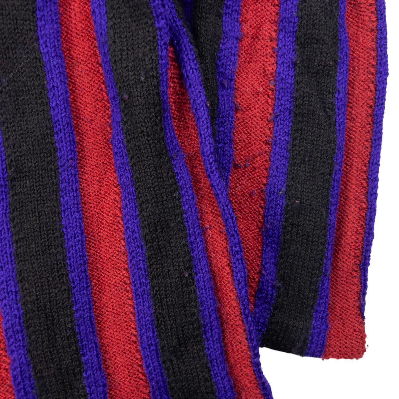 Issey Miyake Vintage Issey Miyake Striped Knit Jumper Size L Size US L / EU 52-54 / 3 - 5 Thumbnail