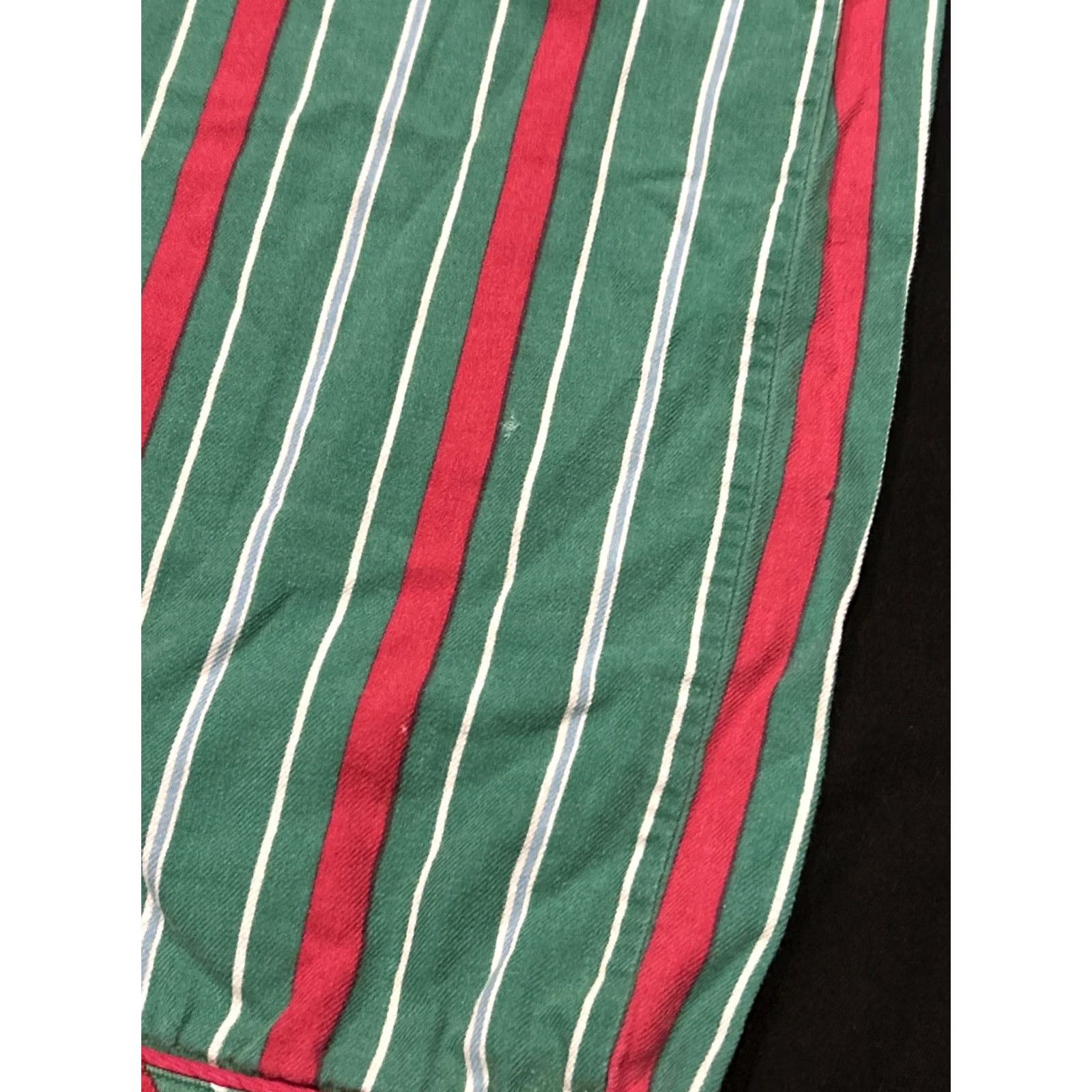 Gap Gap Pajama Pants Lounge Striped Cotton Womens M Multicolor Knit Pocket Drawstring Pants Women’s Size 32" / US 10 / IT 46 - 2 Thumbnail