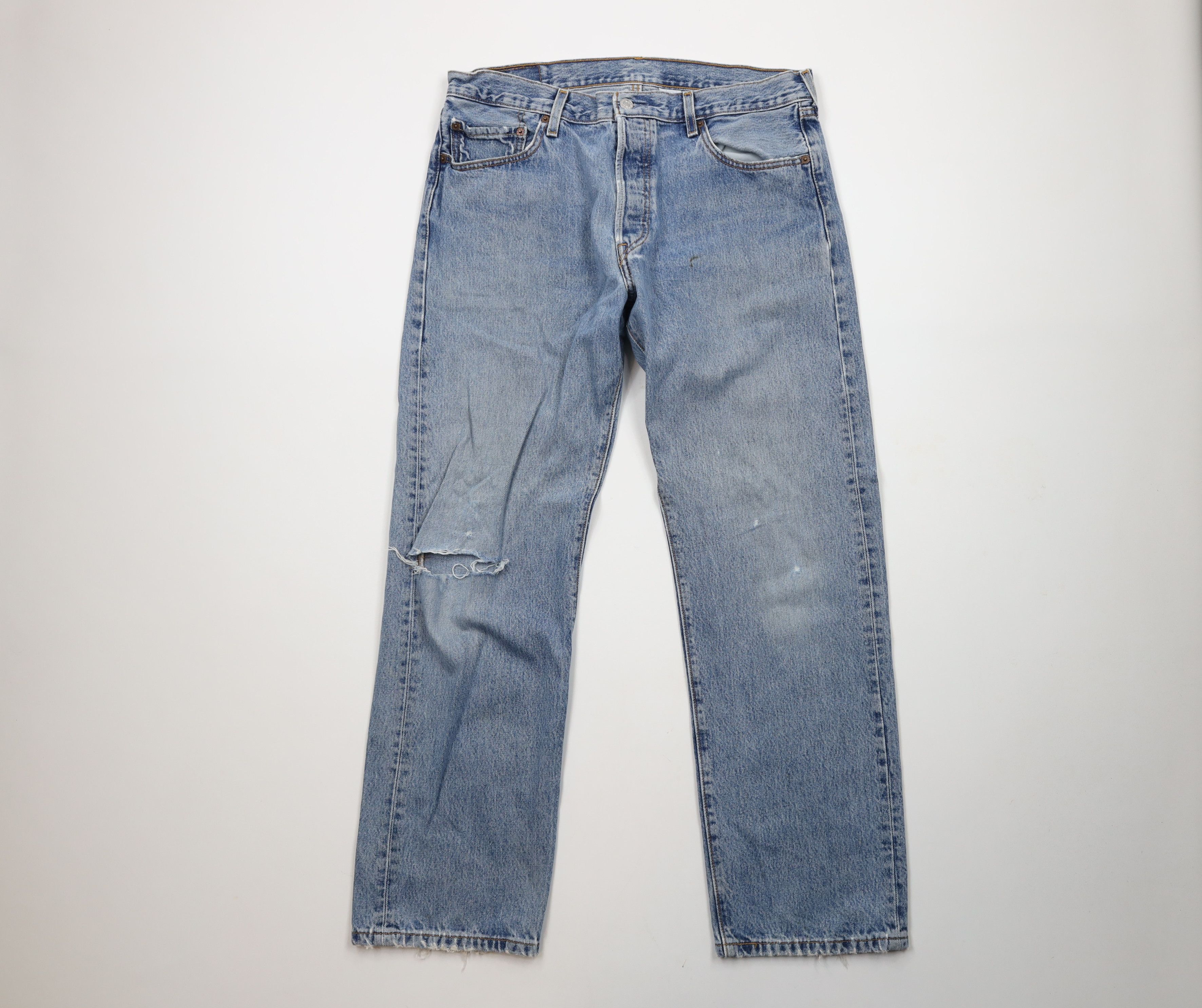 Levi's × Vintage Vintage Y2K 2003 Levis 501xx Original Fit Button Fly Jeans Size US 36 / EU 52 - 1 Thumbnail