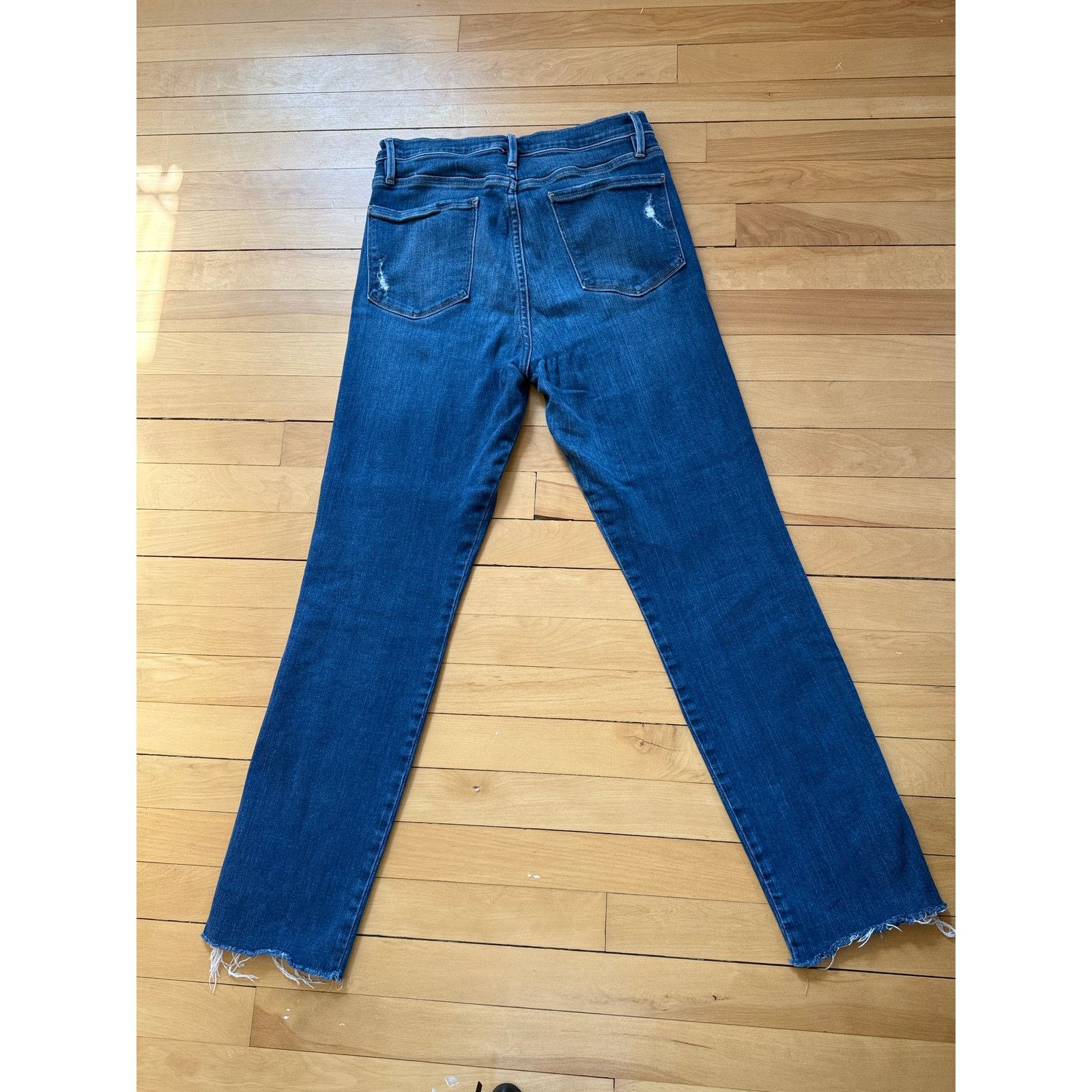 Frame FRAME Le High Straight Leg Jeans Size 27, EUC Size 27" / US 4 / IT 40 - 4 Thumbnail