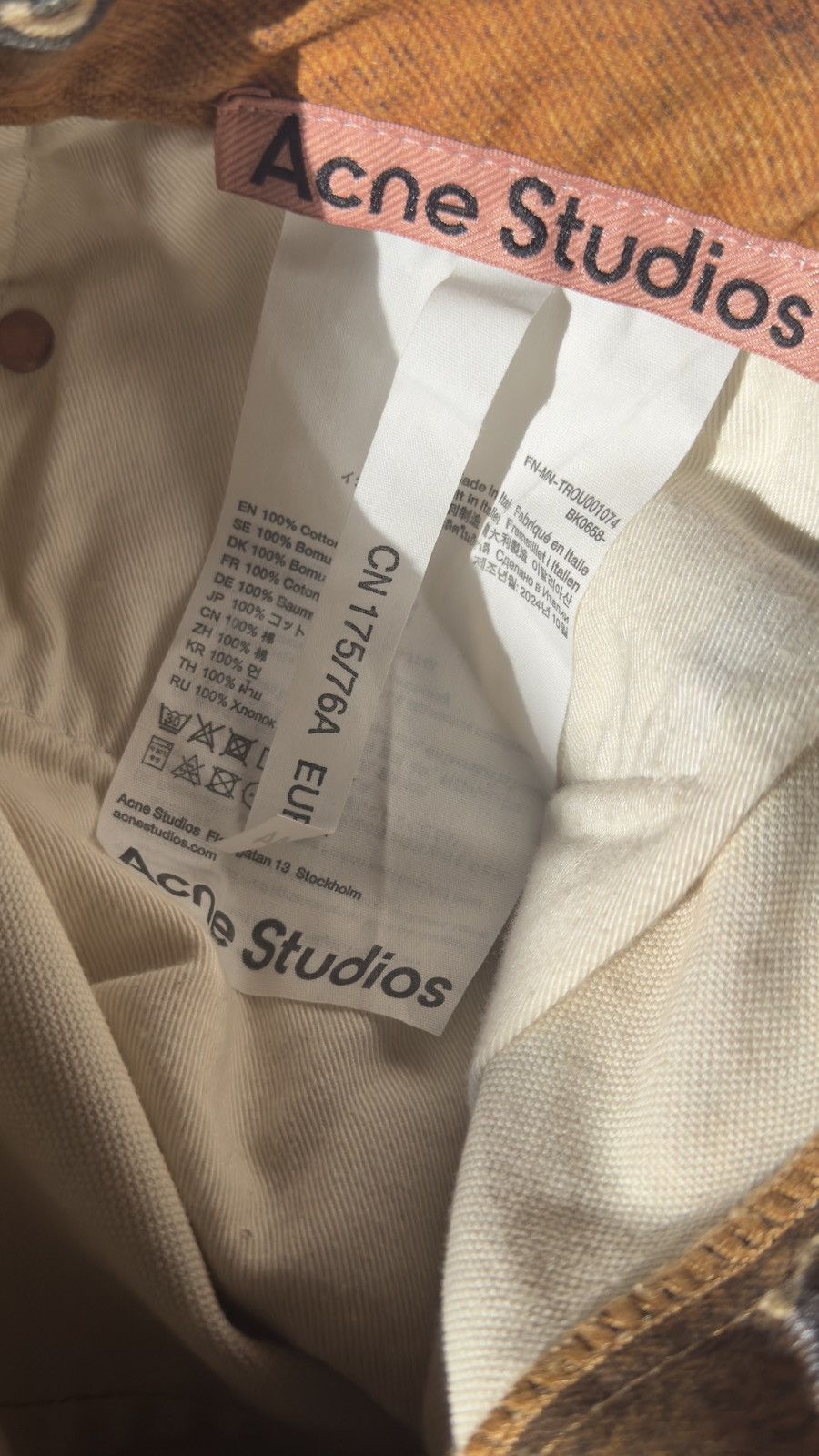 Acne Studios SS25 ACNE STUDIOS | Acne Studios 2006M Trompe L’Oeil Jeans — Size US 28 / EU 44 - 10 Thumbnail