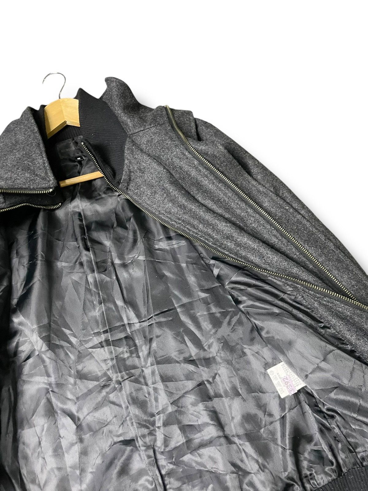 Japanese Brand × Murder License × Vintage Vintage Murder License Wool Zipper Jacket (81) Size US S / EU 44-46 / 1 - 5 Thumbnail