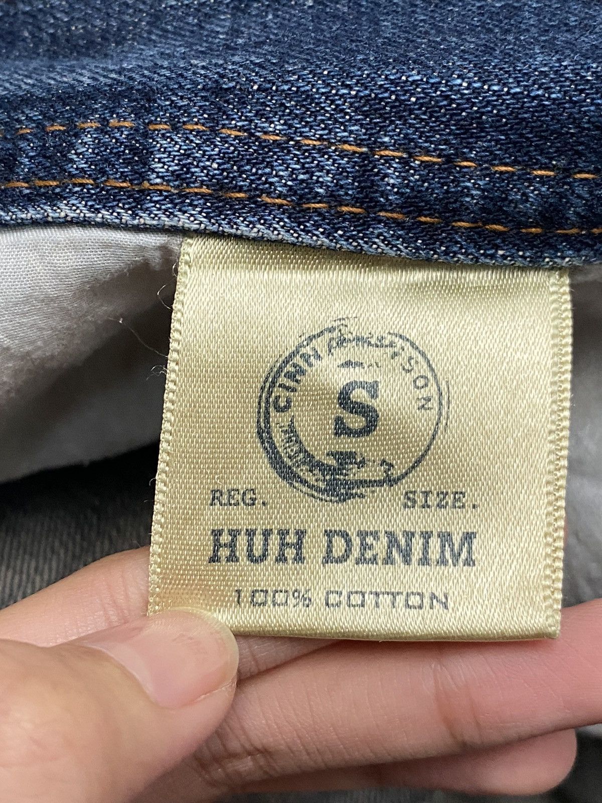 If Six Was Nine × Japanese Brand × Vintage Vintage Japanese Brand Huh Motor Club Patchwork Jeans 2000s Size US 31 - 10 Thumbnail