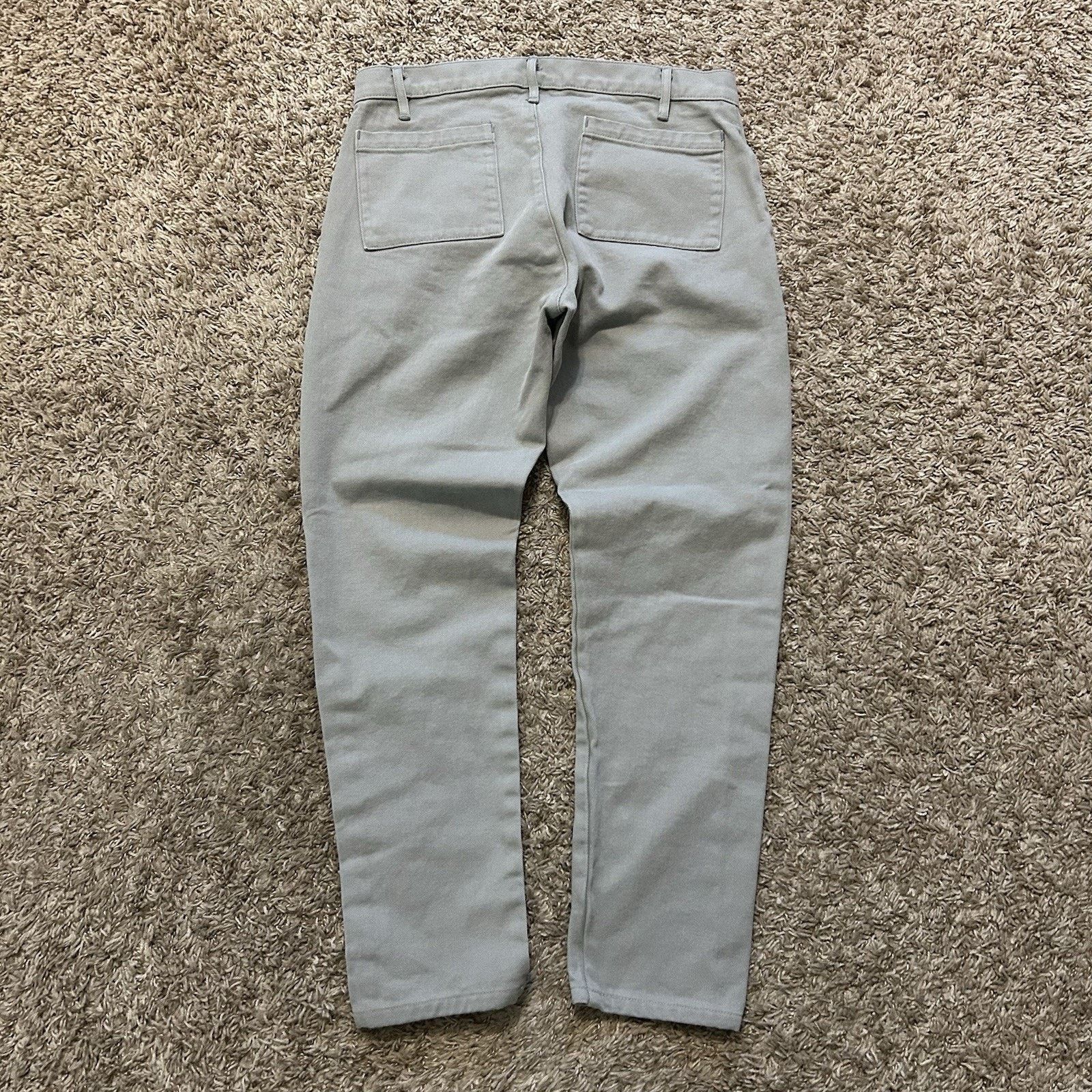 Alex Crane Alex Crane Button Fly Tapered Fit Jeans Made In USA 30x28 Size US 30 / EU 46 - 4 Thumbnail