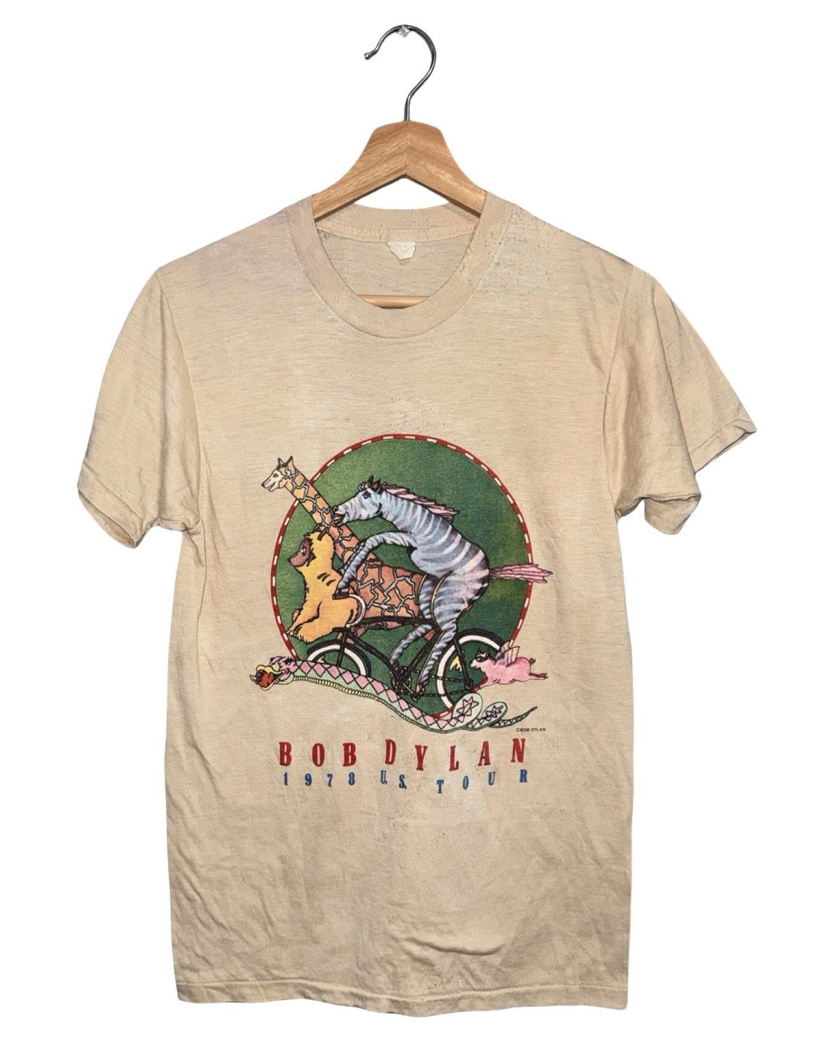 Band Tees Rare Vintage 1978 Bob Dylan World Tour Tee Size US XS / EU 42 / 0 - 1 Thumbnail