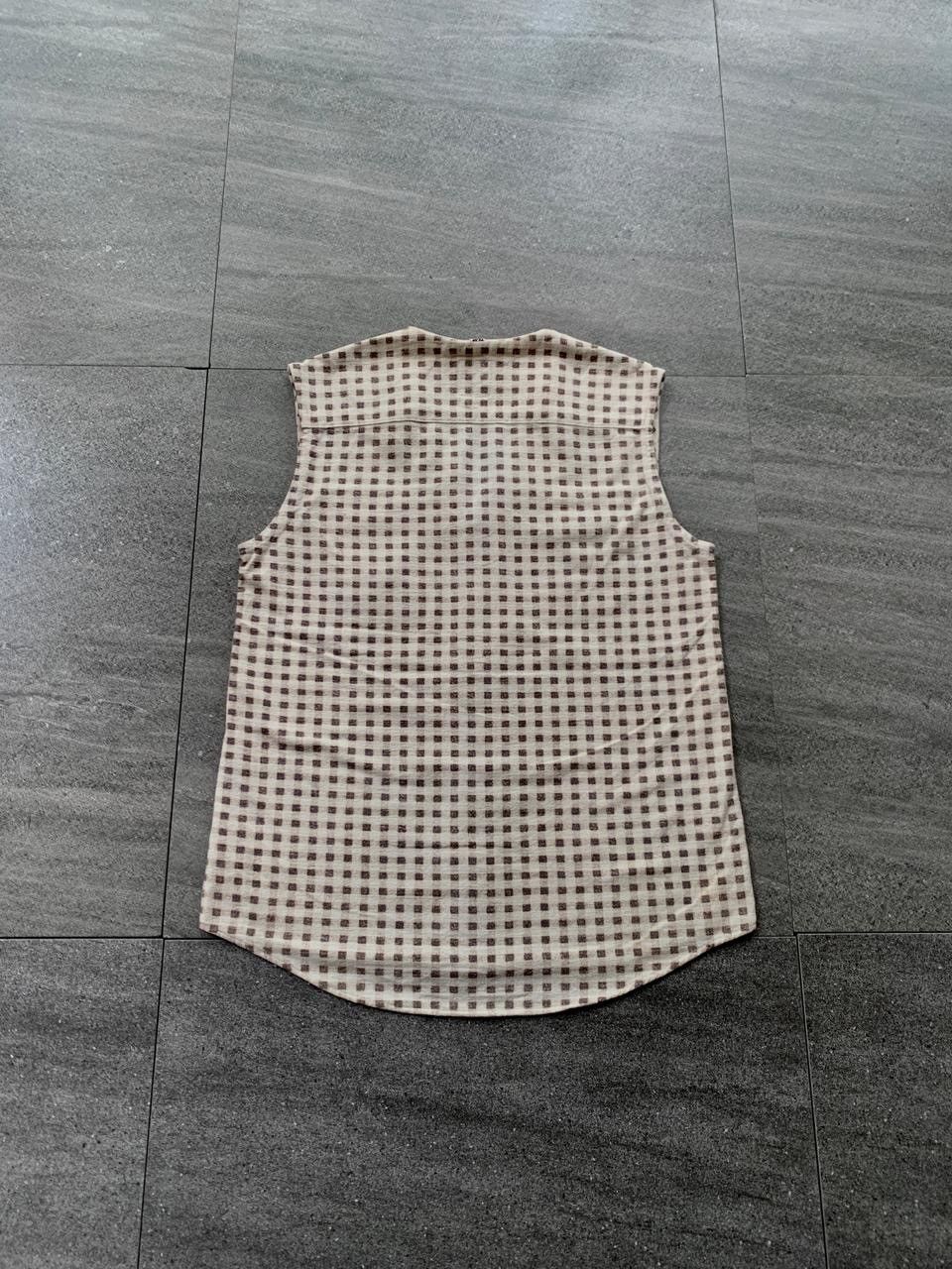 Visvim FREE TAX! Shadow Plaid Sleeveless Shirt Size US M / EU 48-50 / 2 - 4 Thumbnail