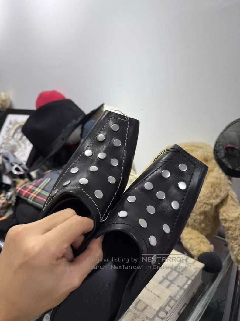 Rick Owens Rick Owens Snap button rivet slippers Size US 5 / EU 37 - 6 Thumbnail