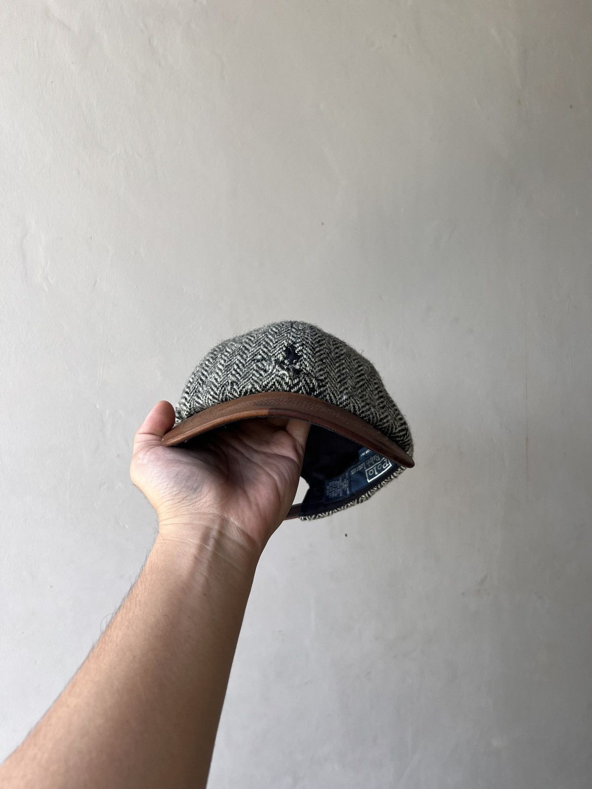 Polo Ralph Lauren Polo Ralph Lauren Leather Brim Vintage Rare Size ONE SIZE - 2 Thumbnail