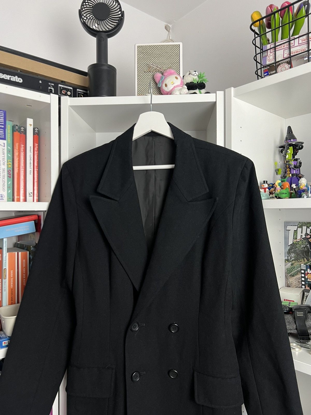 Japanese Brand × Y's × Yohji Yamamoto Vintage Y’s Yohji Yamamoto wool coat jacket S archive opium Size S / US 4 / IT 40 - 6 Thumbnail