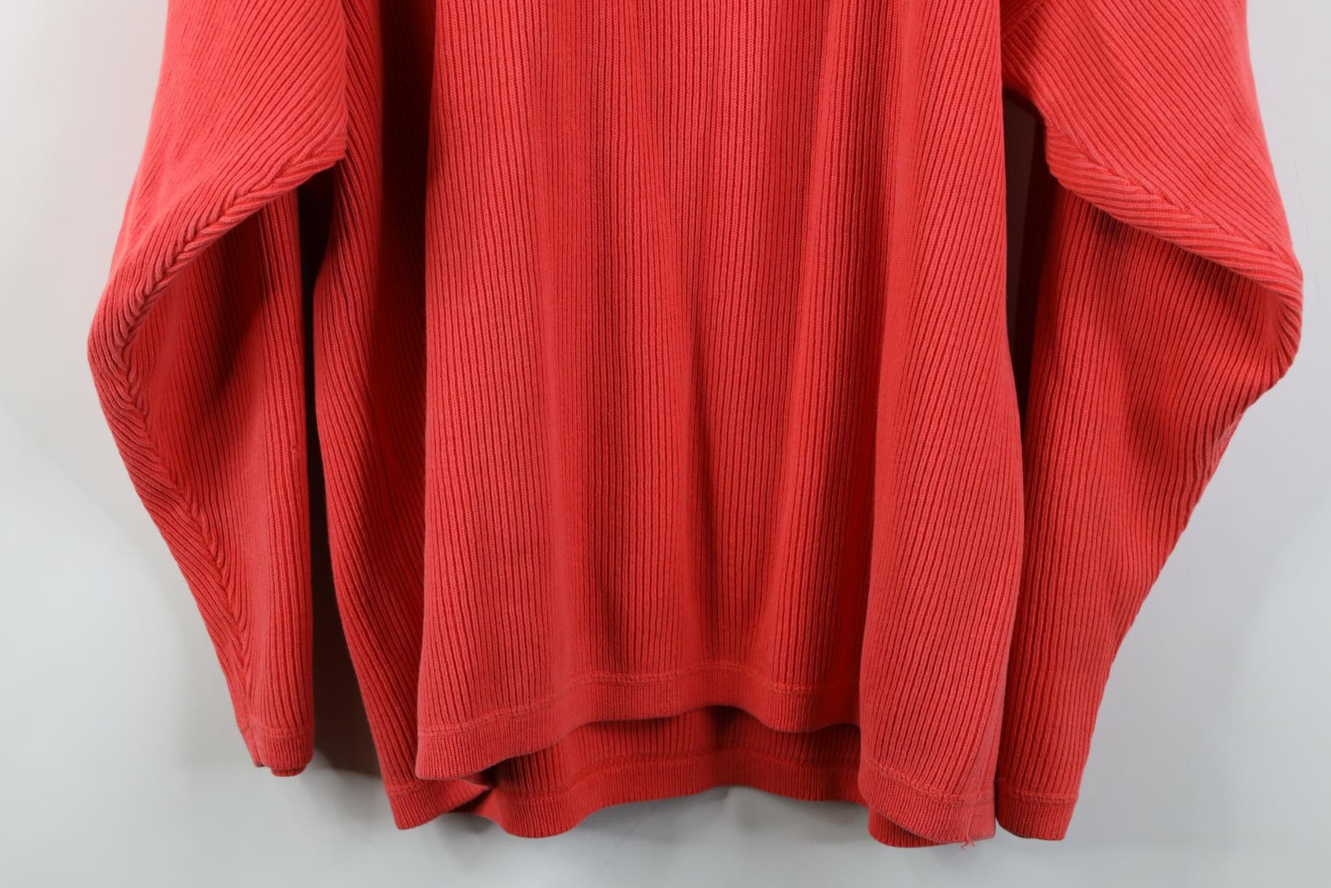 Vintage Vintage 90s Streetwear Chunky Ribbed Knit Sweater Cotton Size US L / EU 52-54 / 3 - 11 Thumbnail