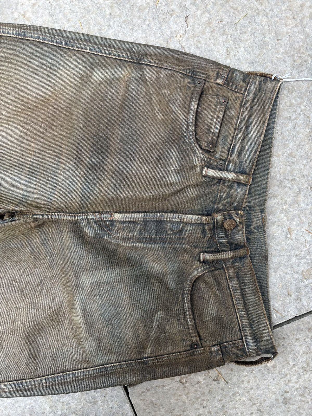 Acne Studios Acne Studios Dirty Coating Denim Size 24" / US 00 / IT 34 - 4 Thumbnail