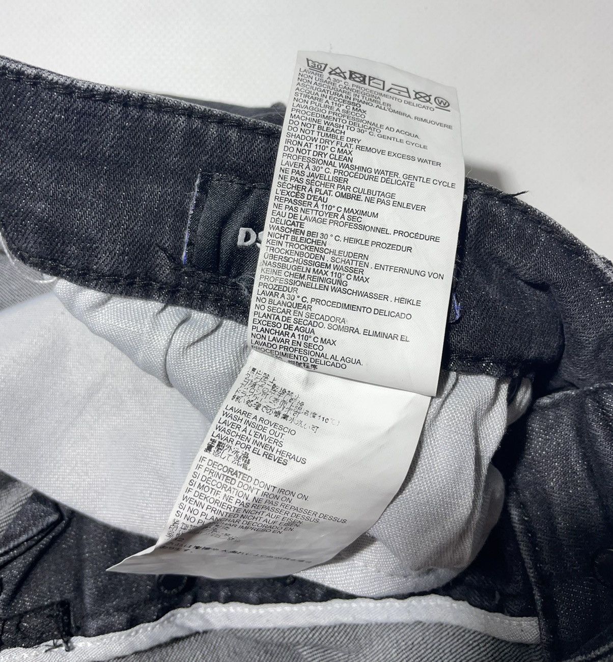 Dsquared2 Dsquared2 Skinny Dan Jean Punk Pants Size US 30 / EU 46 - 19 Thumbnail