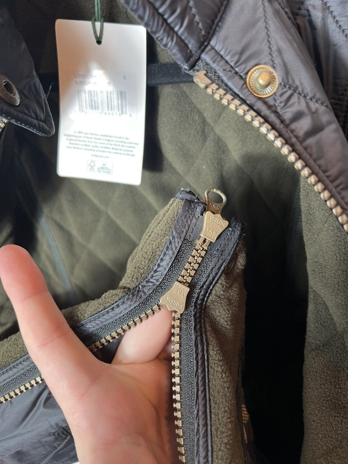 Barbour Vintage streetwear Barbour Women Wray Gilet Quilted Vest Size S / US 4 / IT 40 - 12 Thumbnail