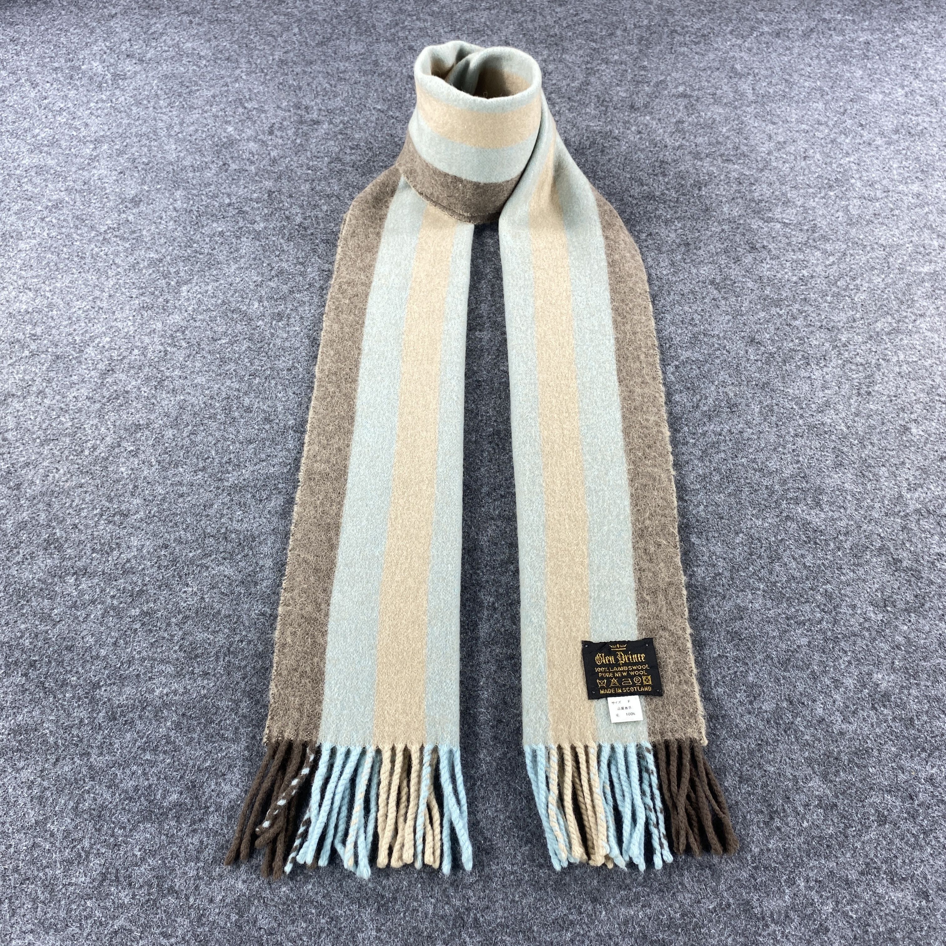 Vintage Glen Prince Scarf # Muffler # Neckwear # D404 Size ONE SIZE - 1 Thumbnail