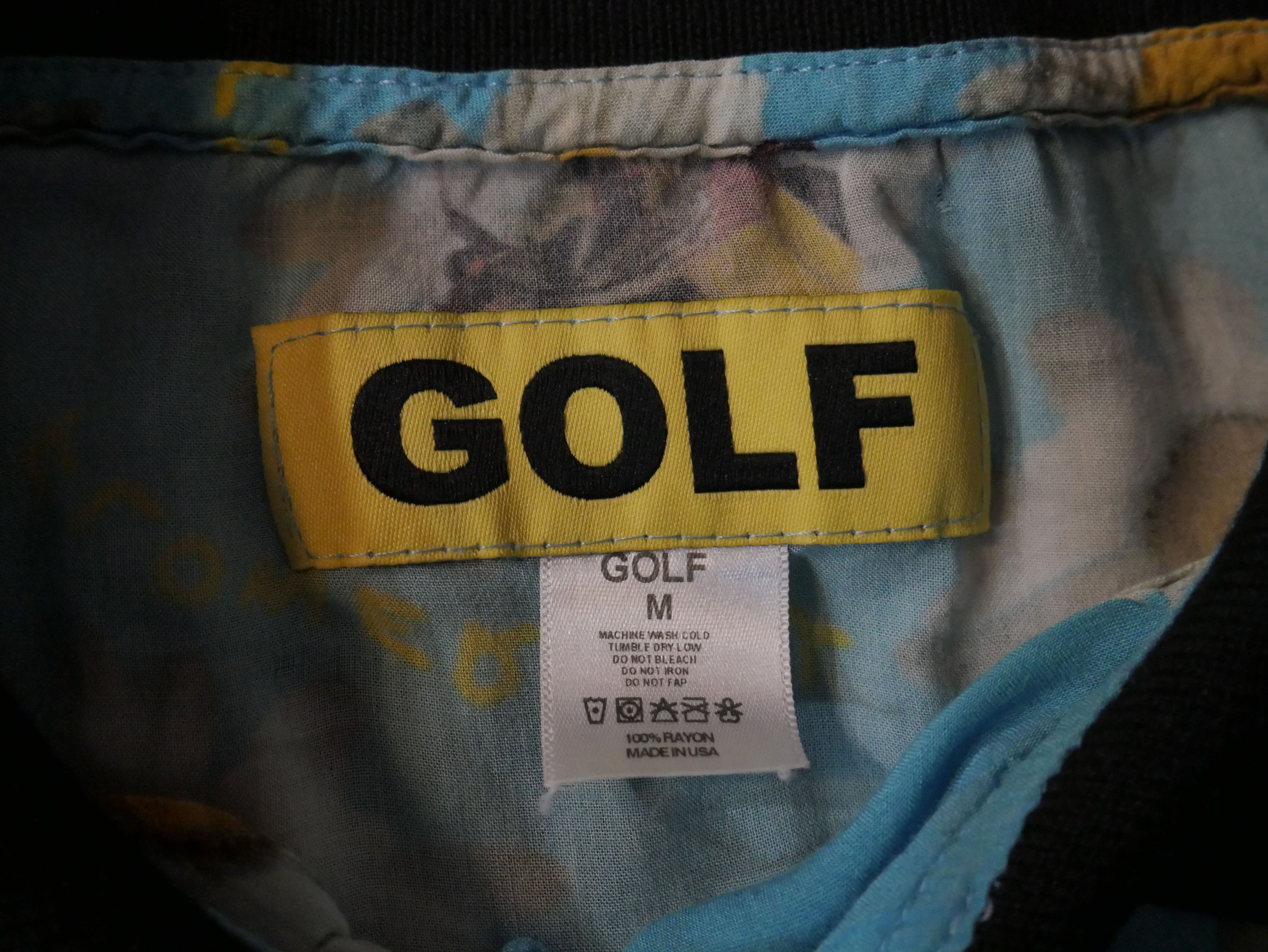 Golf Wang Golf Wang Flower Boy Button Up (Blue) Size US M / EU 48-50 / 2 - 2 Thumbnail