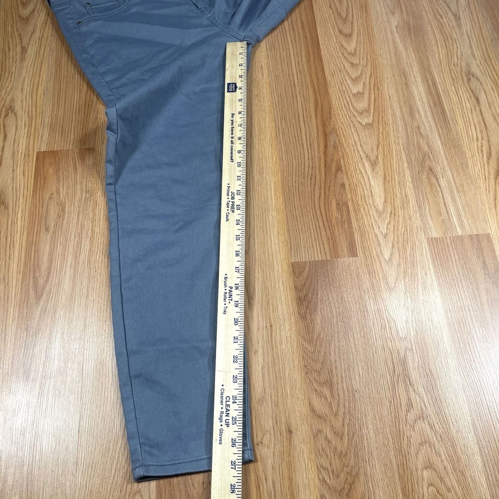 Vintage Aéropostale Pants Womens 12 Reg High Waisted Ankle Jegging Stretch Skinny Gray Jeans Size 24" / US 00 / IT 34 - 7 Thumbnail
