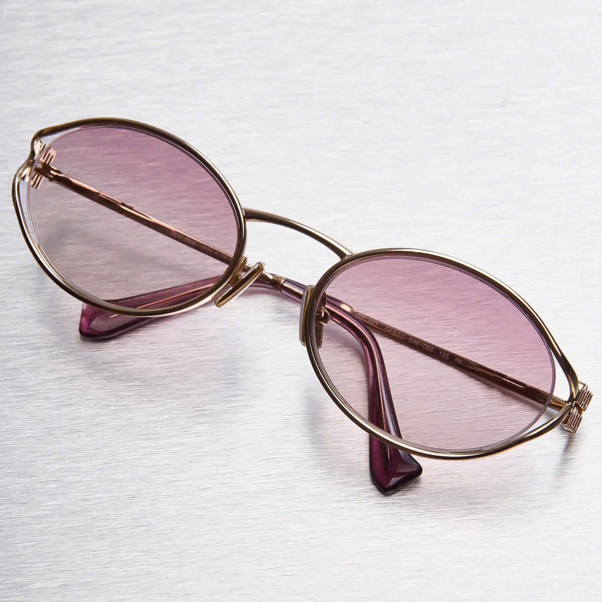 Miu Miu MIU MIU 0MU 52YS 5AK06S SUNGLASSES Size ONE SIZE - 6 Thumbnail