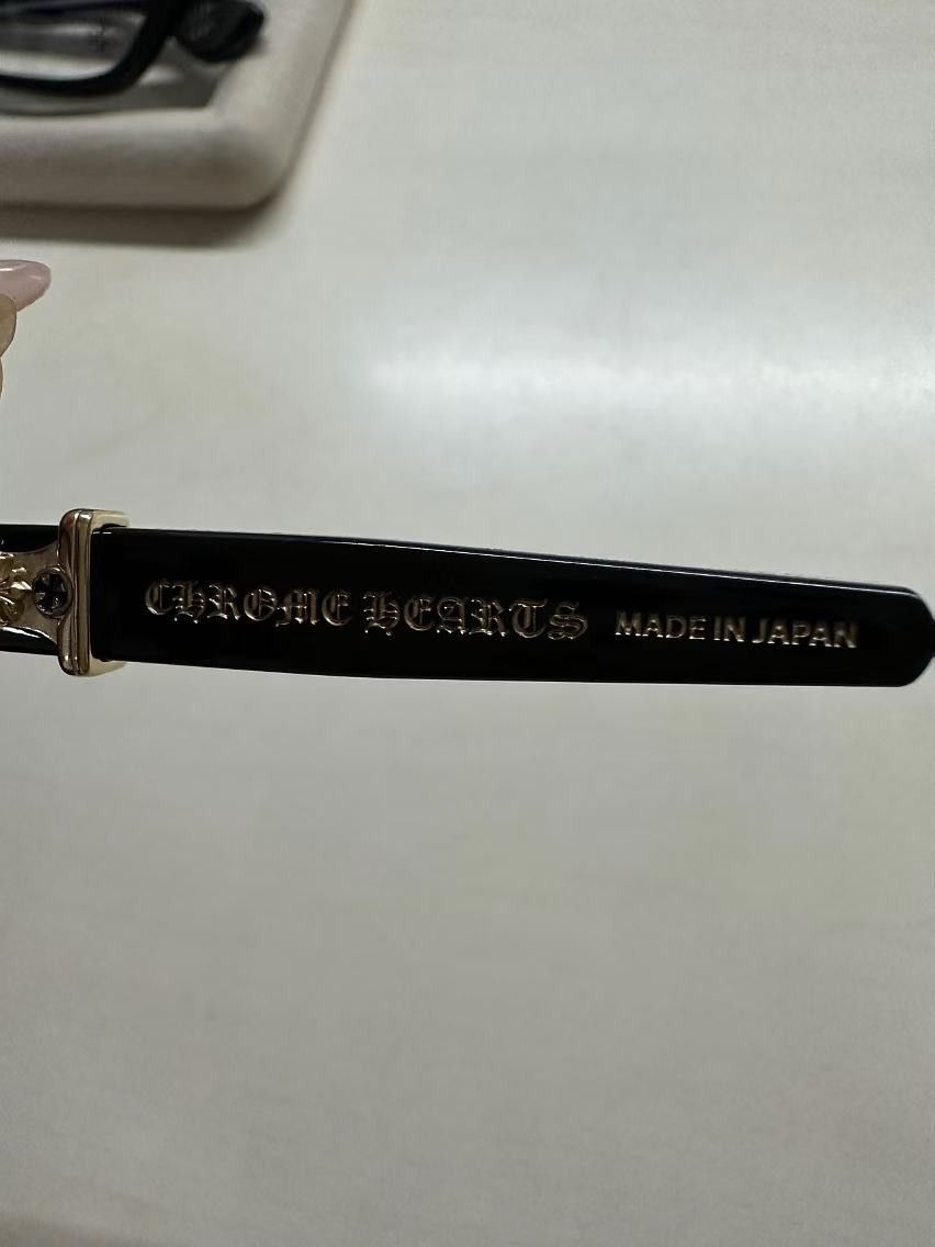 Chrome Hearts Chrome Hearts SAC BK/GP Dagger Glasses Frame Size ONE SIZE - 9 Thumbnail
